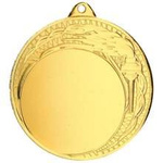 Medal złoty 70mm z miejscem na emblemat MMC5010