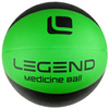 Piłka lekarska Legend 3kg gumowa zielono-czarna