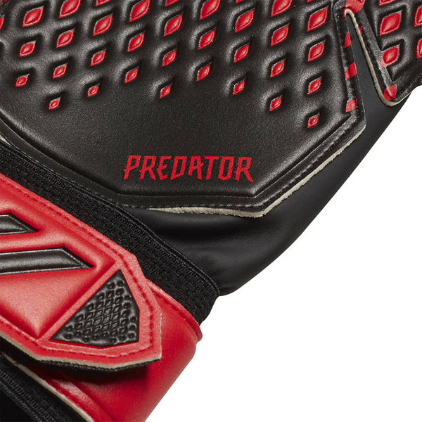 
               Rękawice bramkarskie adidas Predator GL TRN czarno-czerwone FH7295
            