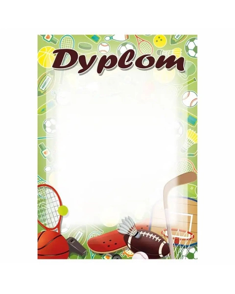 Dyplom papierowy D129