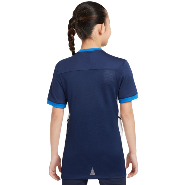 Koszulka dla dzieci Nike Dri-Fit Academy 25 SS granatowa FZ9758 410