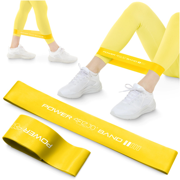 Guma, taśma do ćwiczeń 4Fizjo Mini Power Band 0,8mm średni opór