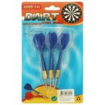 Rzutki dart ostre 3szt niebieskie