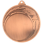 Medal brązowy 70mm z miejscem na emblemat MMC5010