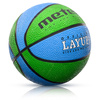 Piłka koszykowa Meteor Layup 1 niebieski/zielony
