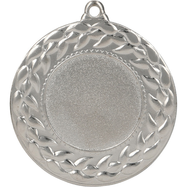 Medal srebrny 40mm z miejscem na emblemat MMC3045S
