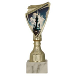 Trofeum plastikowe złote SZACHY 9297/CHE-B