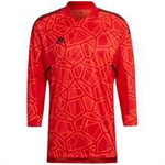 Koszulka bramkarska męska adidas Condivo 22 Long Sleeve czerwona H21237
