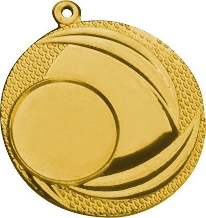 Medal złoty 40mm z miejscem na emblemat MMC9040