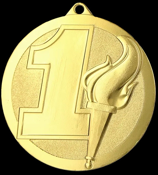 Medal złoty 1 miejsce 60mm MMC6064