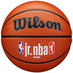 Piłka koszykowa Wilson JR NBA Logo Auth Outdoor pomarańczowa WZ3011801XB5