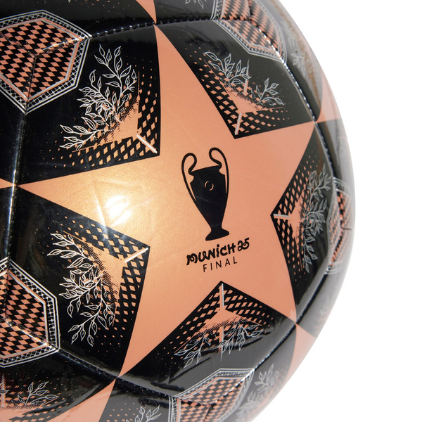 Piłka nożna adidas UCL Club 24/25 Knockout Stages czarno-złota JH1285