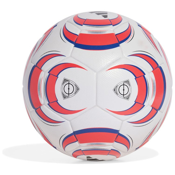 Piłka nożna adidas Tiro League biało-czerwona 350g JW1525