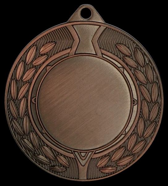 Medal brązowy 45mm z miejscem na emblemat MMC4501