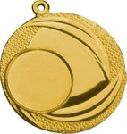 Medal złoty 40mm z miejscem na emblemat MMC9040