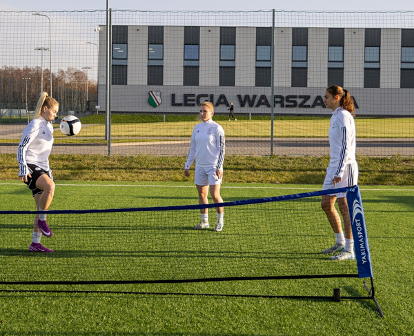 Zestaw do siatkonogi, siatkonoga na sztuczną murawę 6m