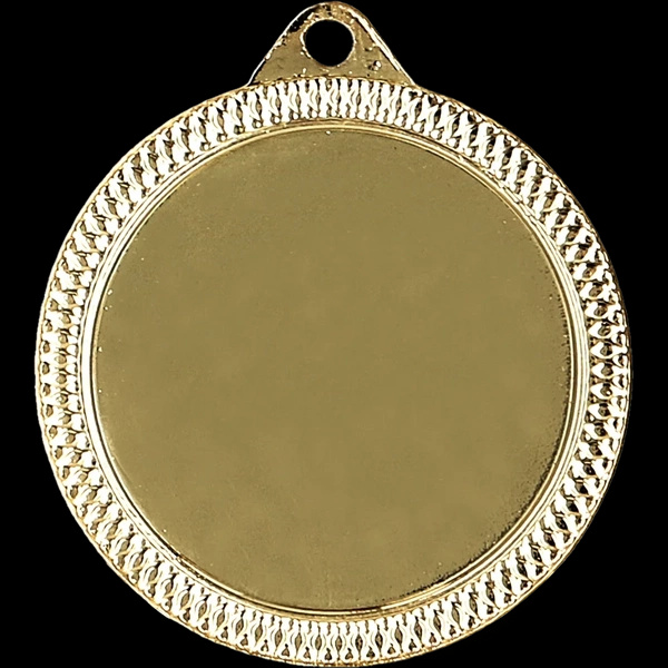 Medal 32mm złoty z miejscem na emblemat MMC3232