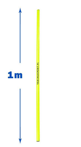 Laska treningowa Yakimasport pomarańczowa 100cm