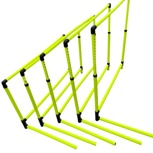 Płotek treningowy regulowany 68cm-106cm zestaw 5szt.