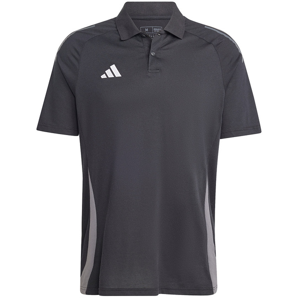 Koszulka męska adidas Tiro 24 Competition Polo czarna IJ8344