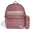 Plecak szkolny, sportowy adidas Classic Horizontal 3-Stripes czerwony IZ1897