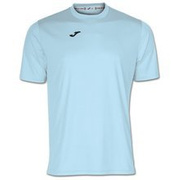Koszulka sportowa, piłkarska Joma Combi błękitna poliestrowa