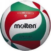 Piłka siatkowa MOLTEN  V4-M4500  zielono-biało-czerwona rozmiar 4
