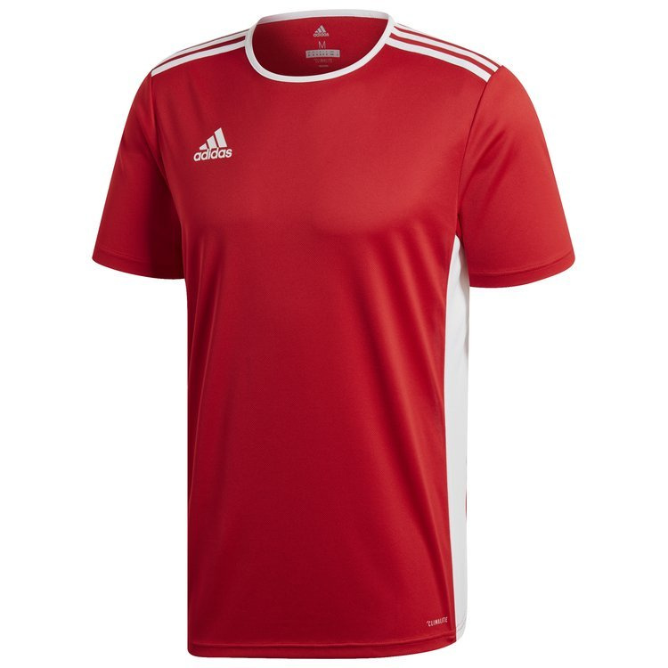 Koszulka Męska Adidas Entrada 18 Czerwona Piłkarska, Sportowa - Sklep Sportowy Kajasport